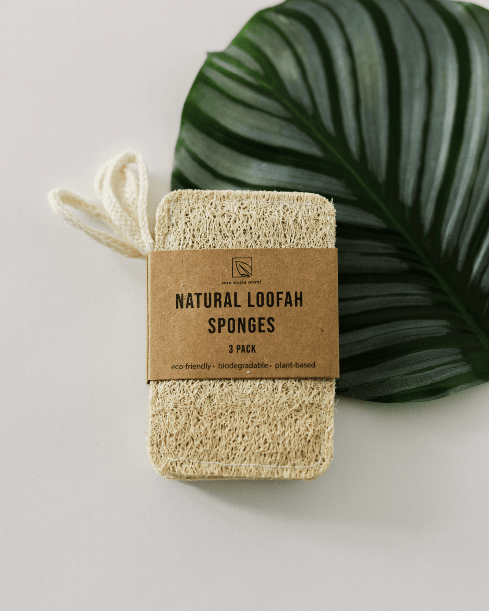 3-pack-natural-loofah-sponge-bath-sponges-loofahs-zero-waste-mvmt-448713 - PreLoved & Luxe