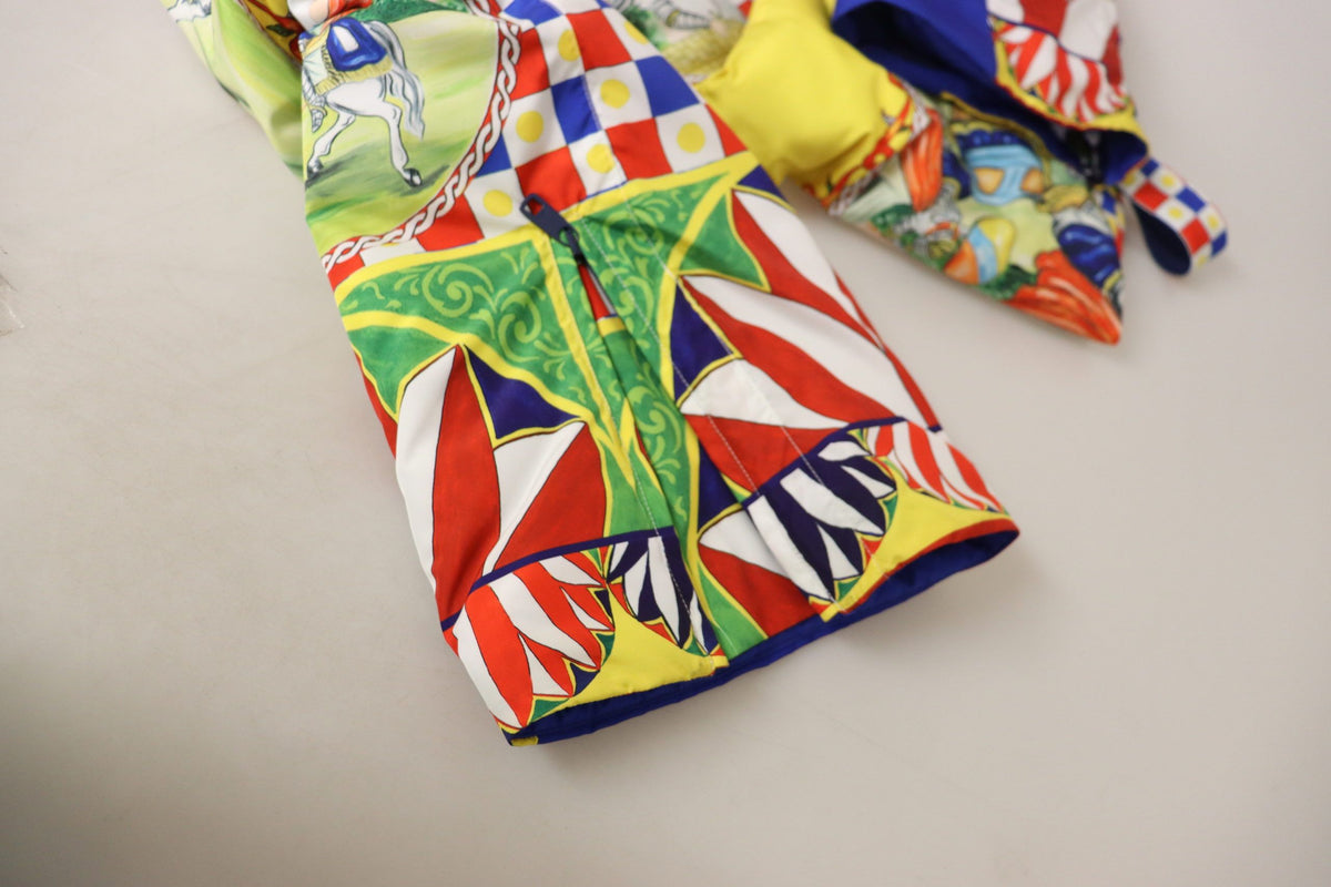 New Dolce & Gabbana Printed Snow Trouser Pants