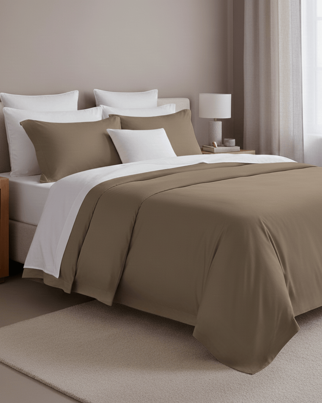 Refined Collection Sateen Duvet Cover Set
