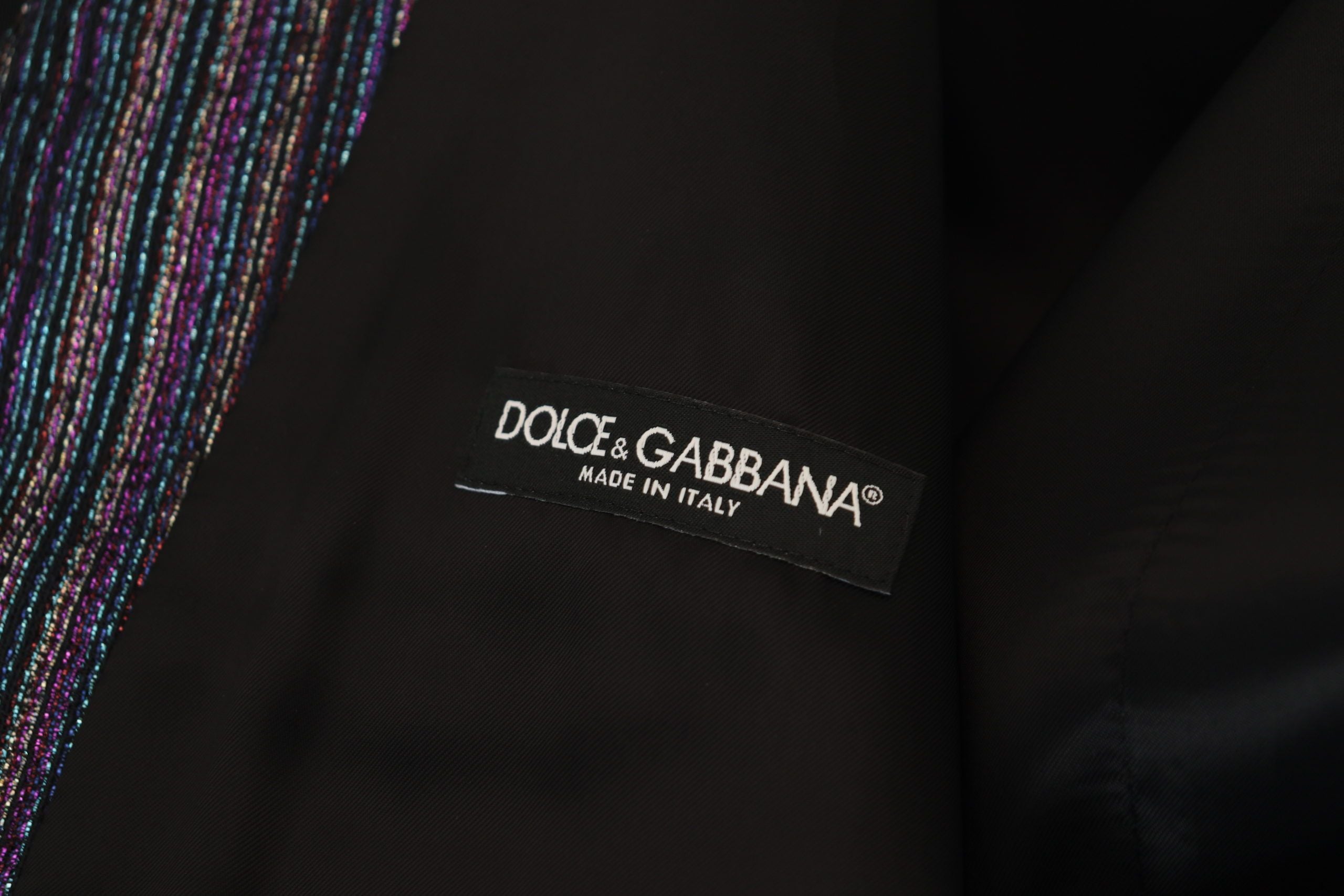Dolce & Gabbana Multicolor Waistcoat Dress Formal Vest