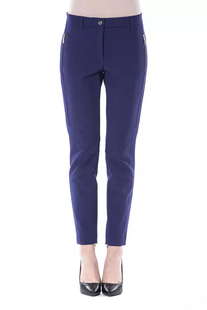BYBLOS Blue Women's Slim-Fit Pant