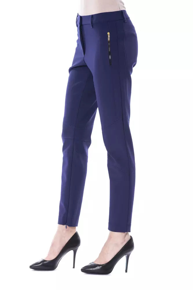 BYBLOS Blue Women's Slim-Fit Pant