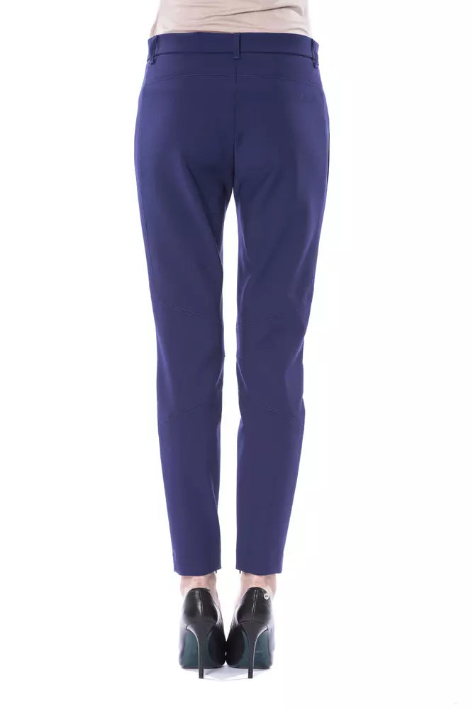 BYBLOS Blue Women's Slim-Fit Pant