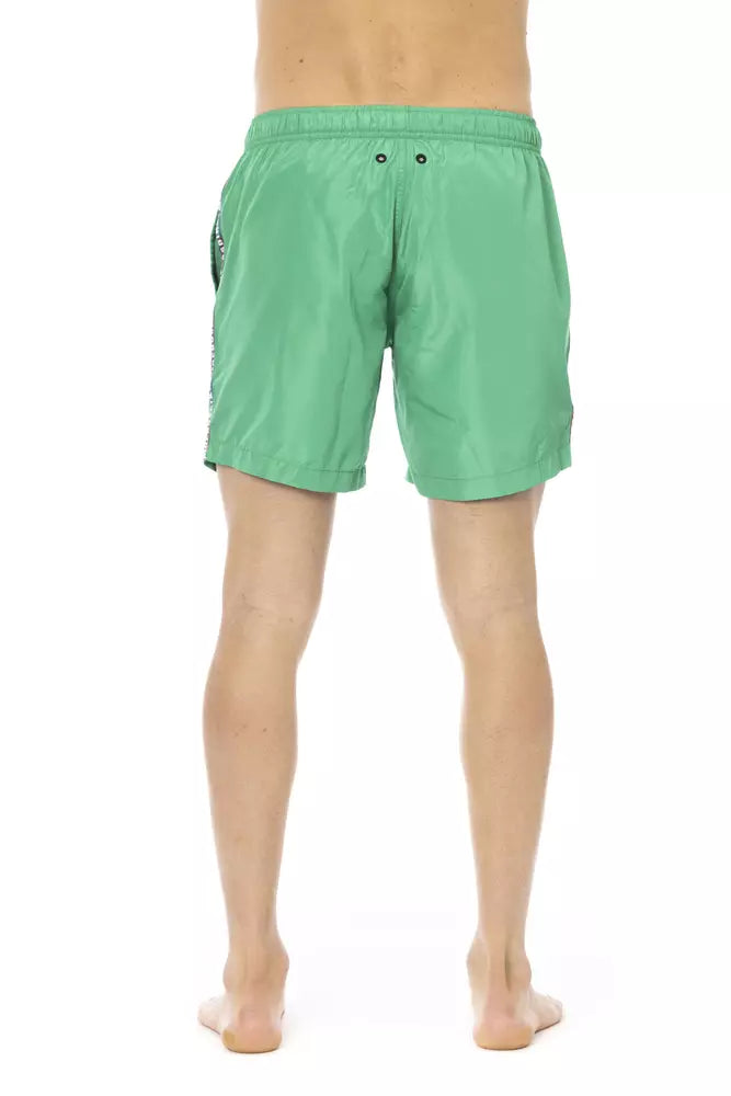 Bikkembergs Green Men Swim Short