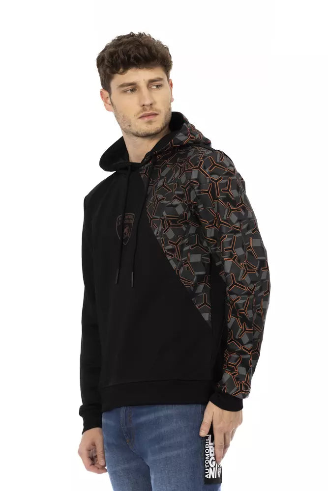 Automobili orghini Black Cotton Men's Hoodie