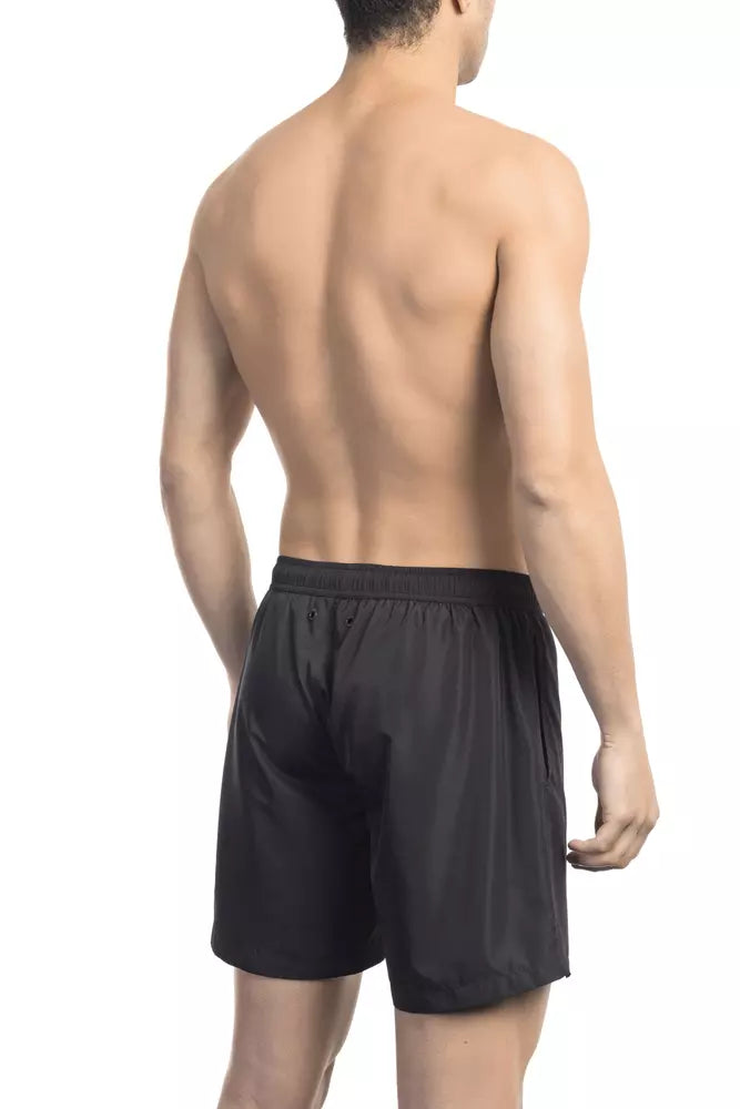 Bikkembergs Black Men Swim Short