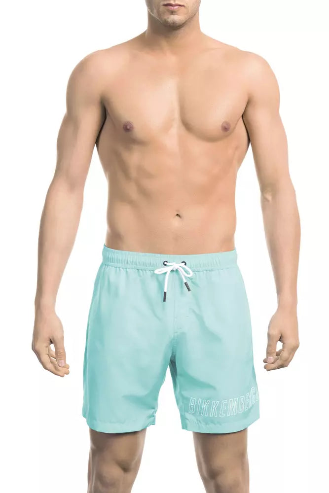 Bikkembergs Black Men Swimwear Shorts
