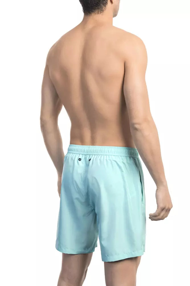 Bikkembergs Black Men Swimwear Shorts
