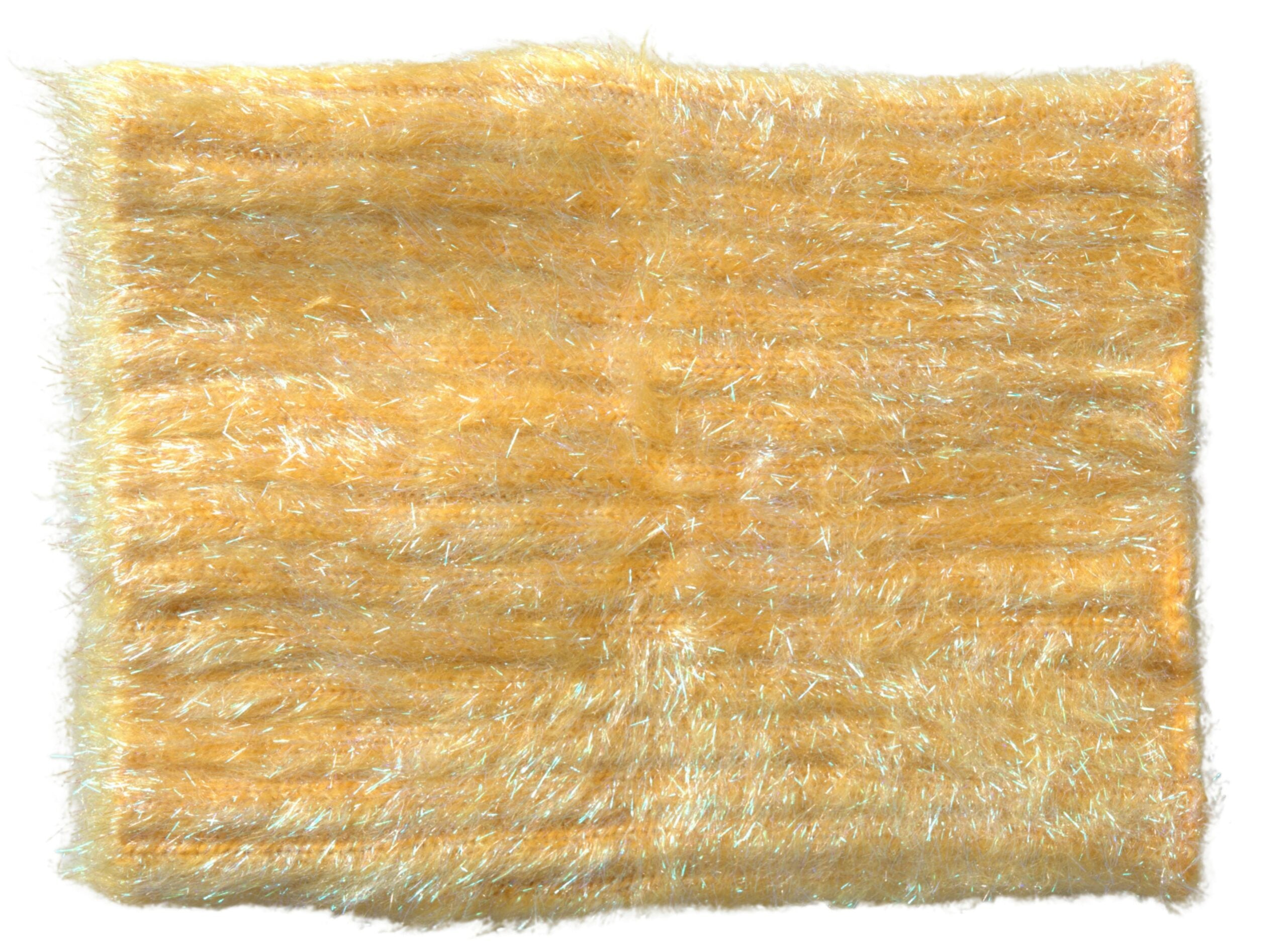 New Dolce & Gabbana Yellow Polyester Mohair Fiber Neck Wrap Scarf