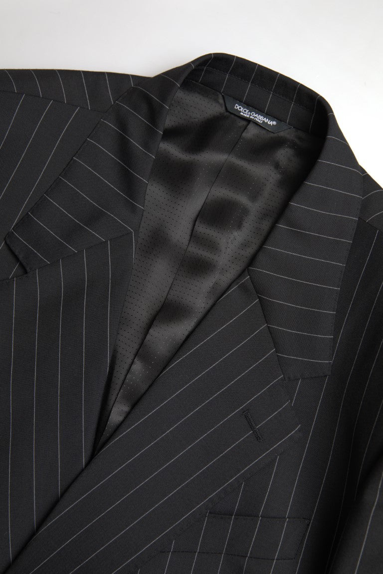 Dolce & Gabbana Dark Gray Single Breasted SICILIA Blazer