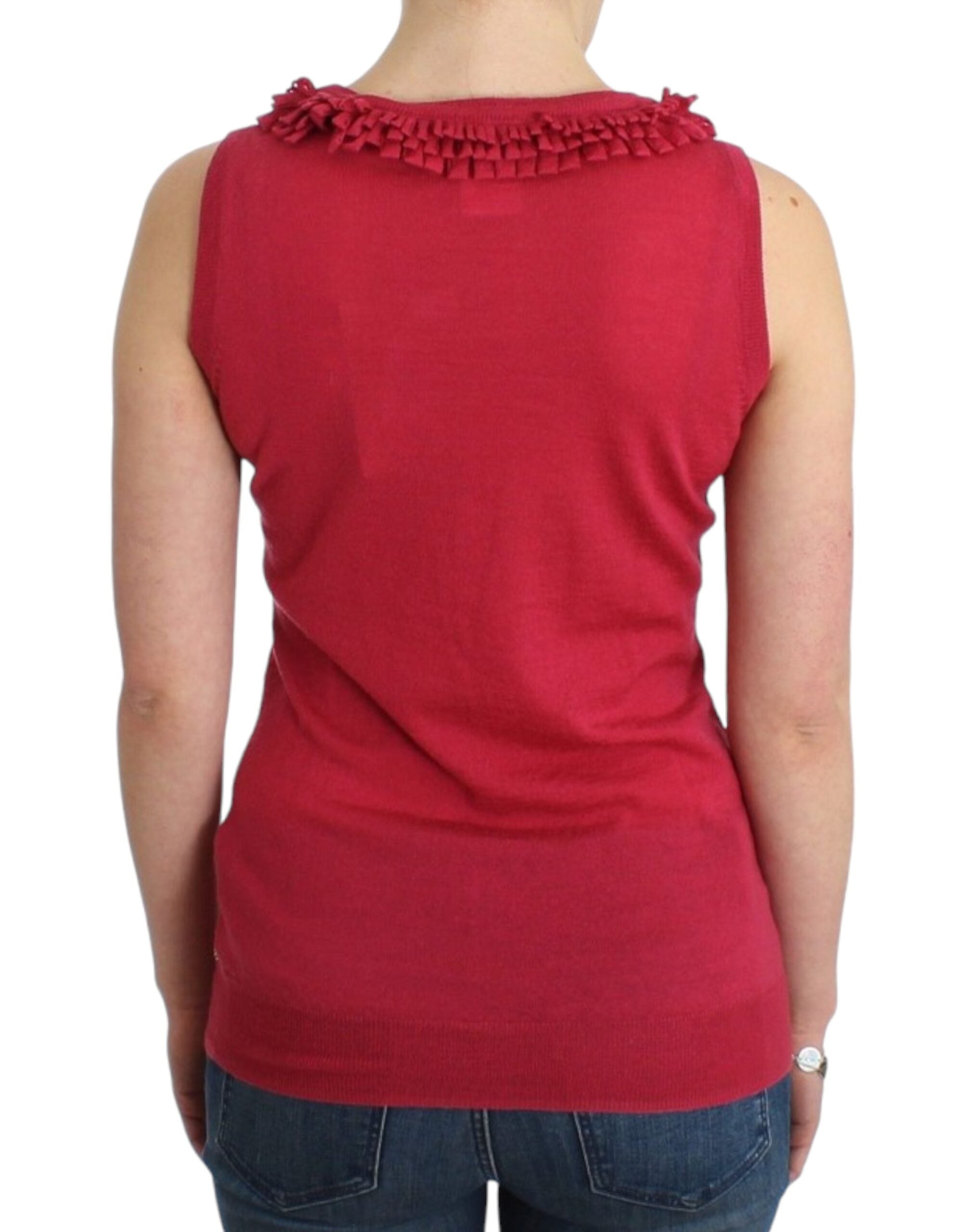 John Galliano Pink wool knit top - PreLoved & Luxe