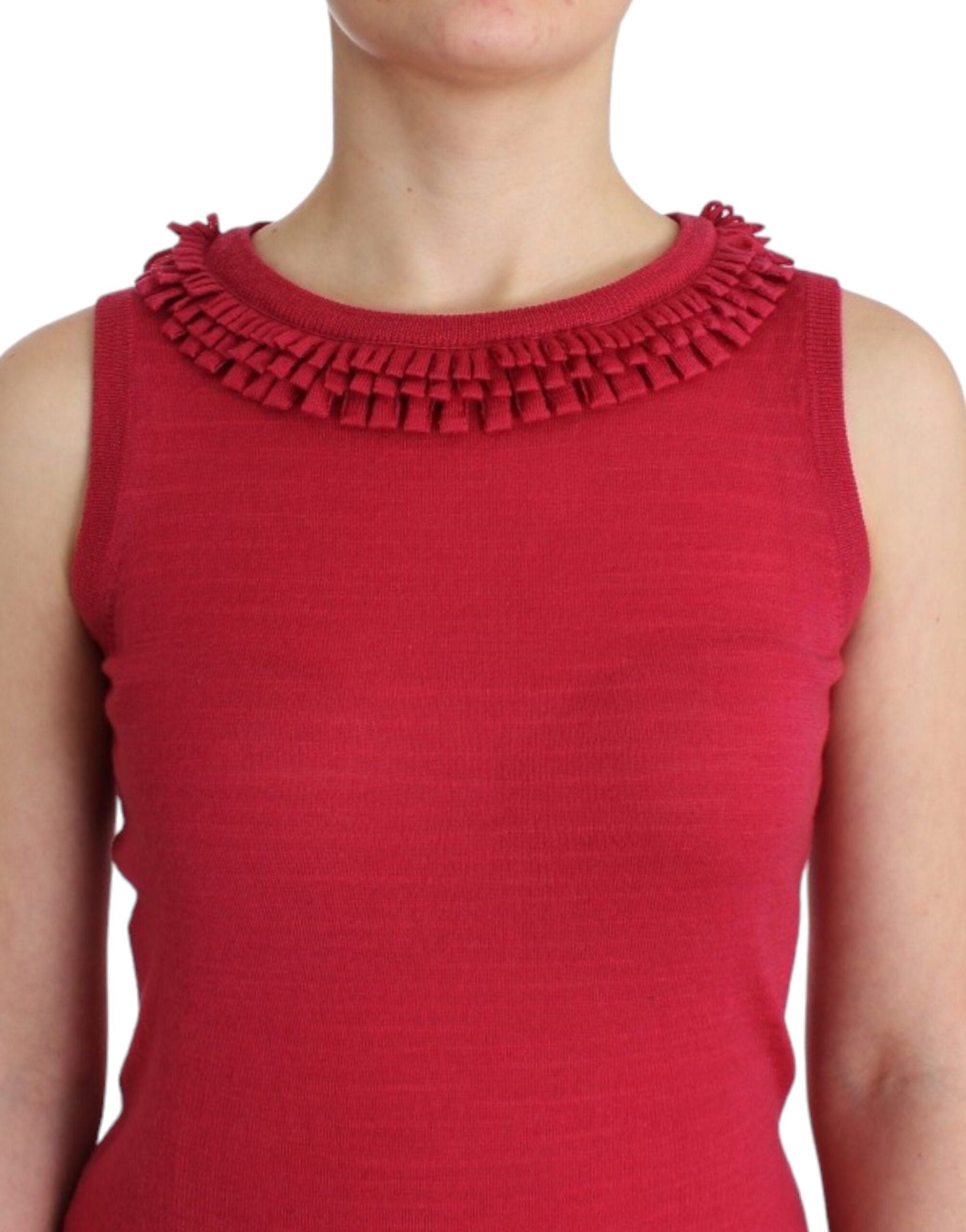 John Galliano Pink wool knit top - PreLoved & Luxe