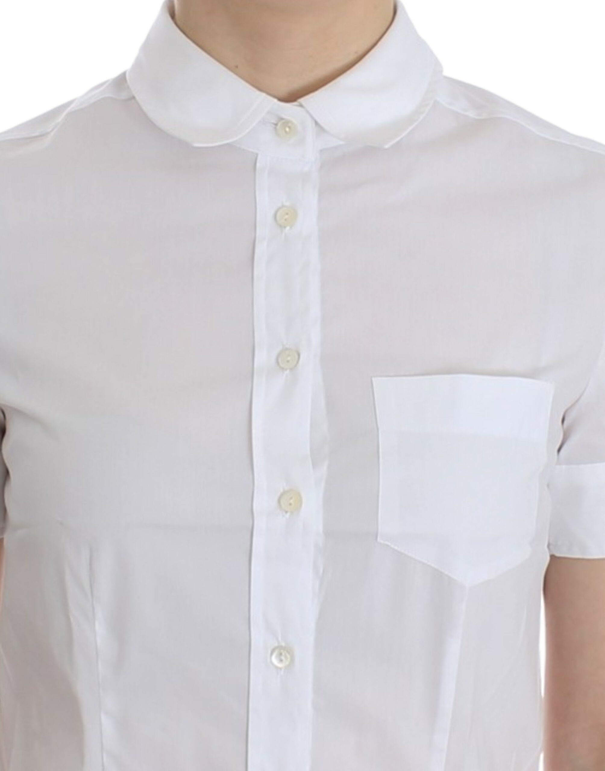 John Galliano White Cotton Shirt Top - PreLoved & Luxe