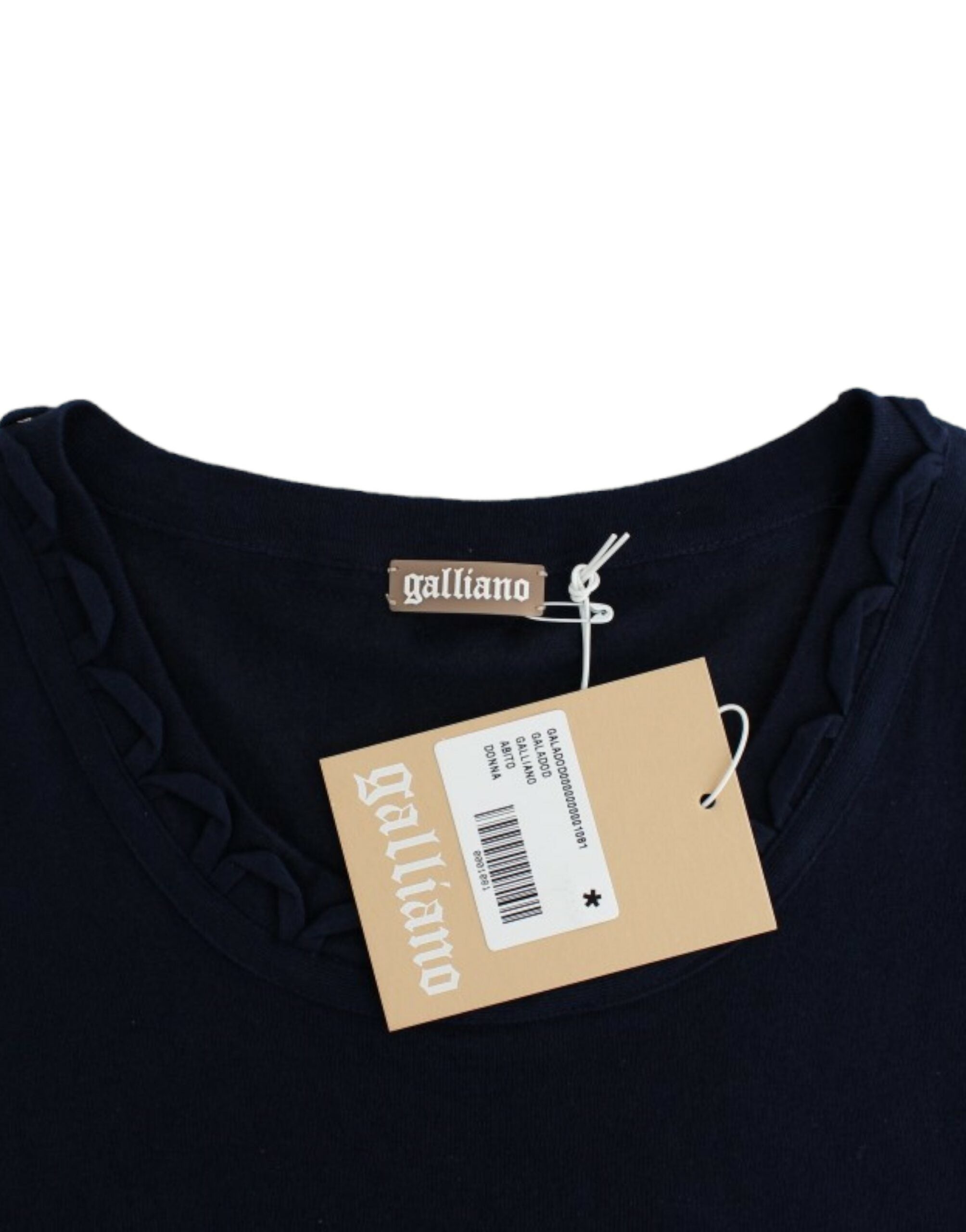 John Galliano Blue cotton jersey dress - PreLoved & Luxe