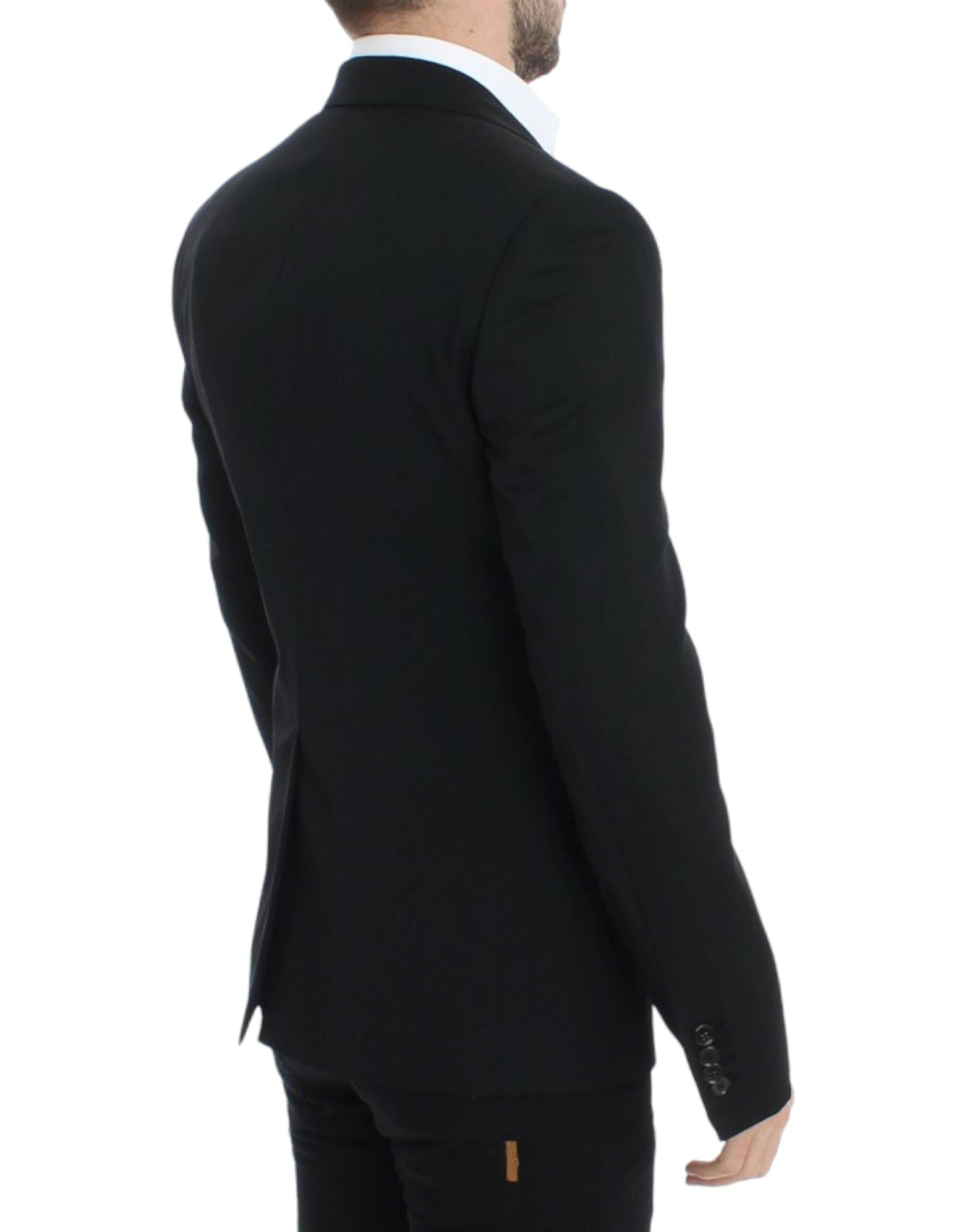 Dolce & Gabbana Black wool slim fit blazer - PreLoved & Luxe