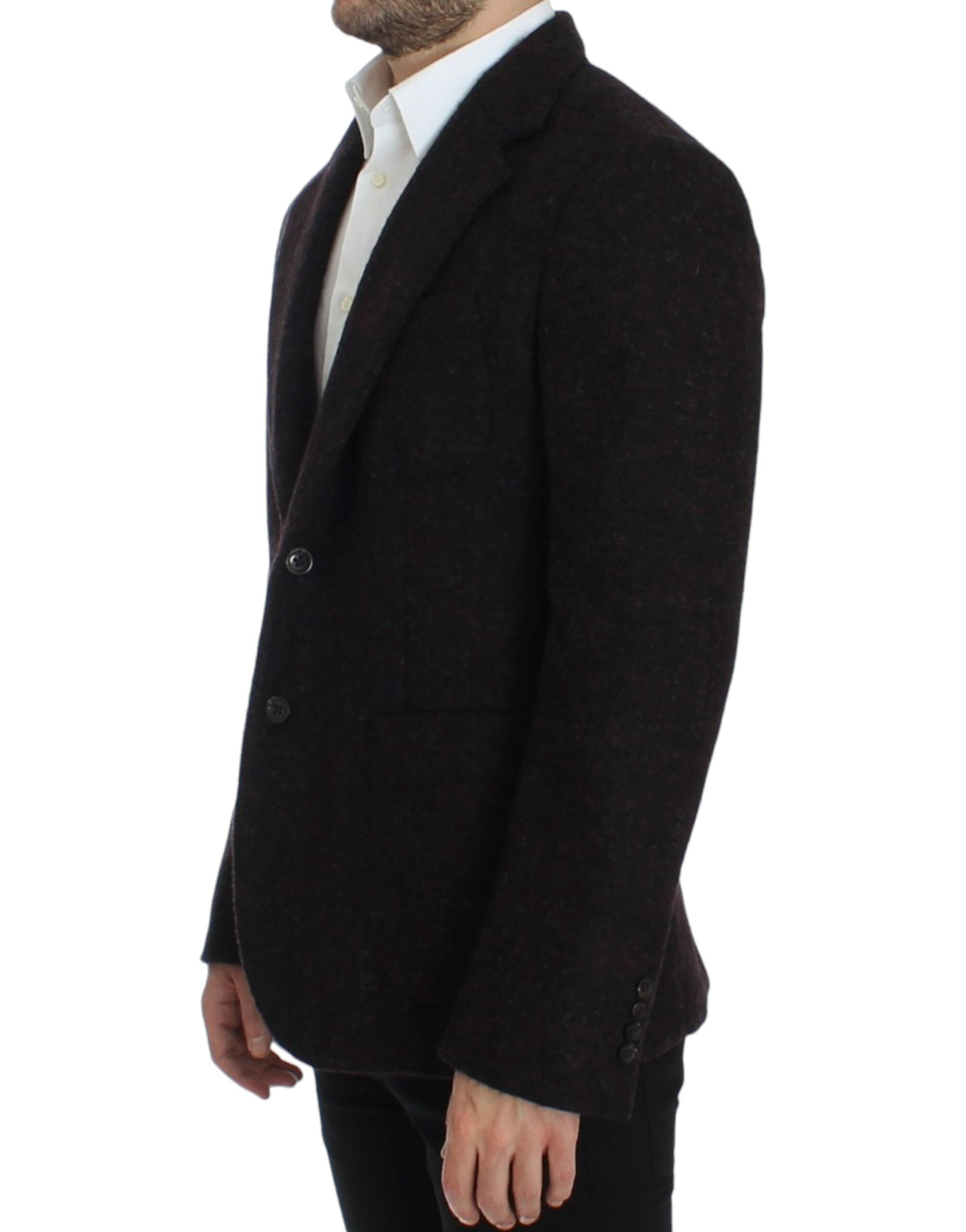 Dolce & Gabbana Bordeaux alpaga two button blazer - PreLoved & Luxe