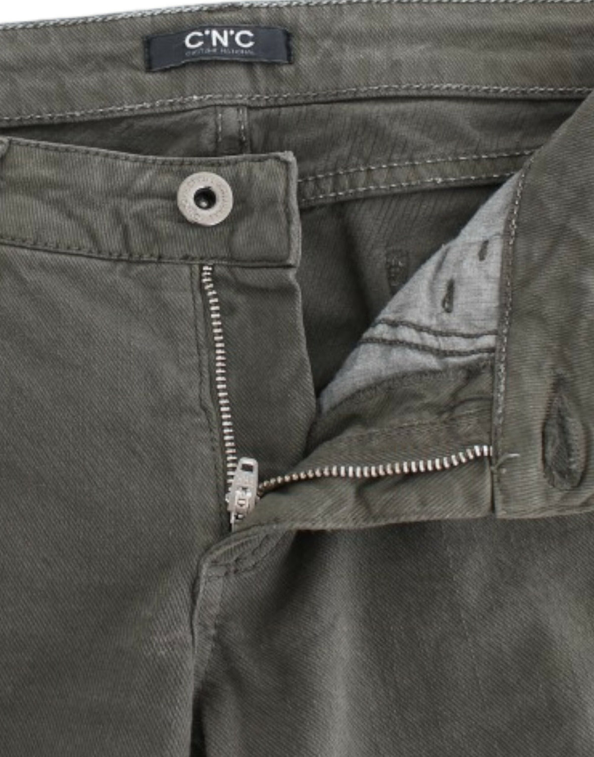 Costume National Green slim leg jeans