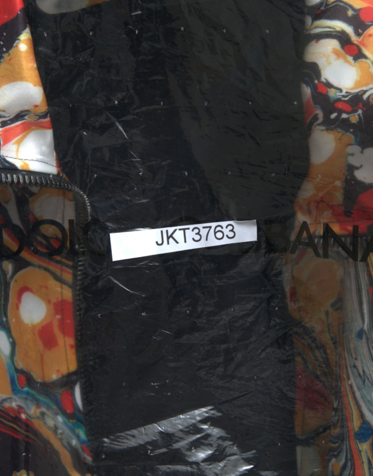 New Dolce & Gabbana Abstract Bomber Jacket