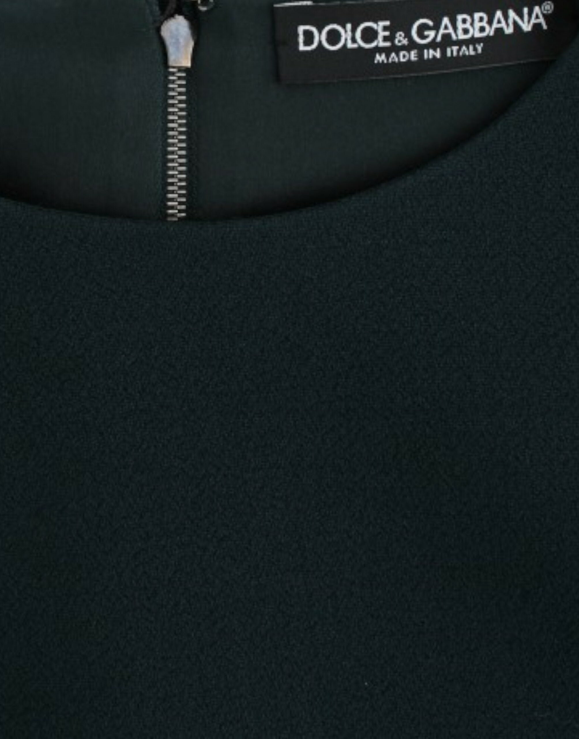 Dolce & Gabbana Green 3/4 sleeve wool blouse - PreLoved & Luxe