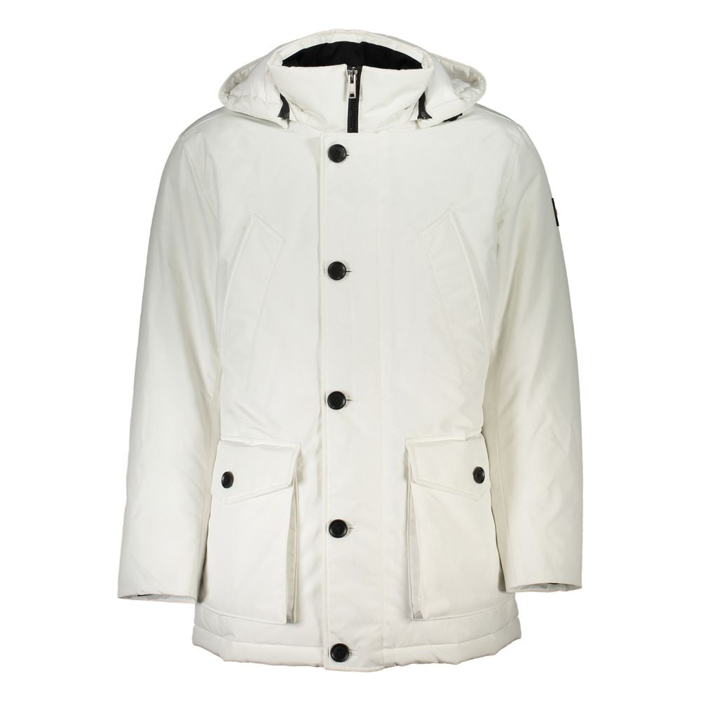 Hugo s White Elastane Jacket