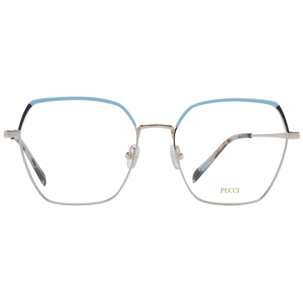 Emilio Pucci Gold Metal Glasses (Frames)