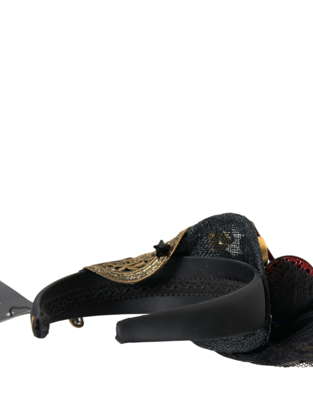 New Dolce & Gabbana Missile Rocket Crystal Stars Headband Diadem