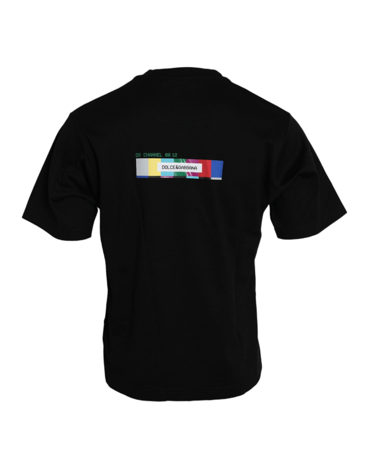 New Dolce & Gabbana Black With Love Always Crew Neck Top T-shirt