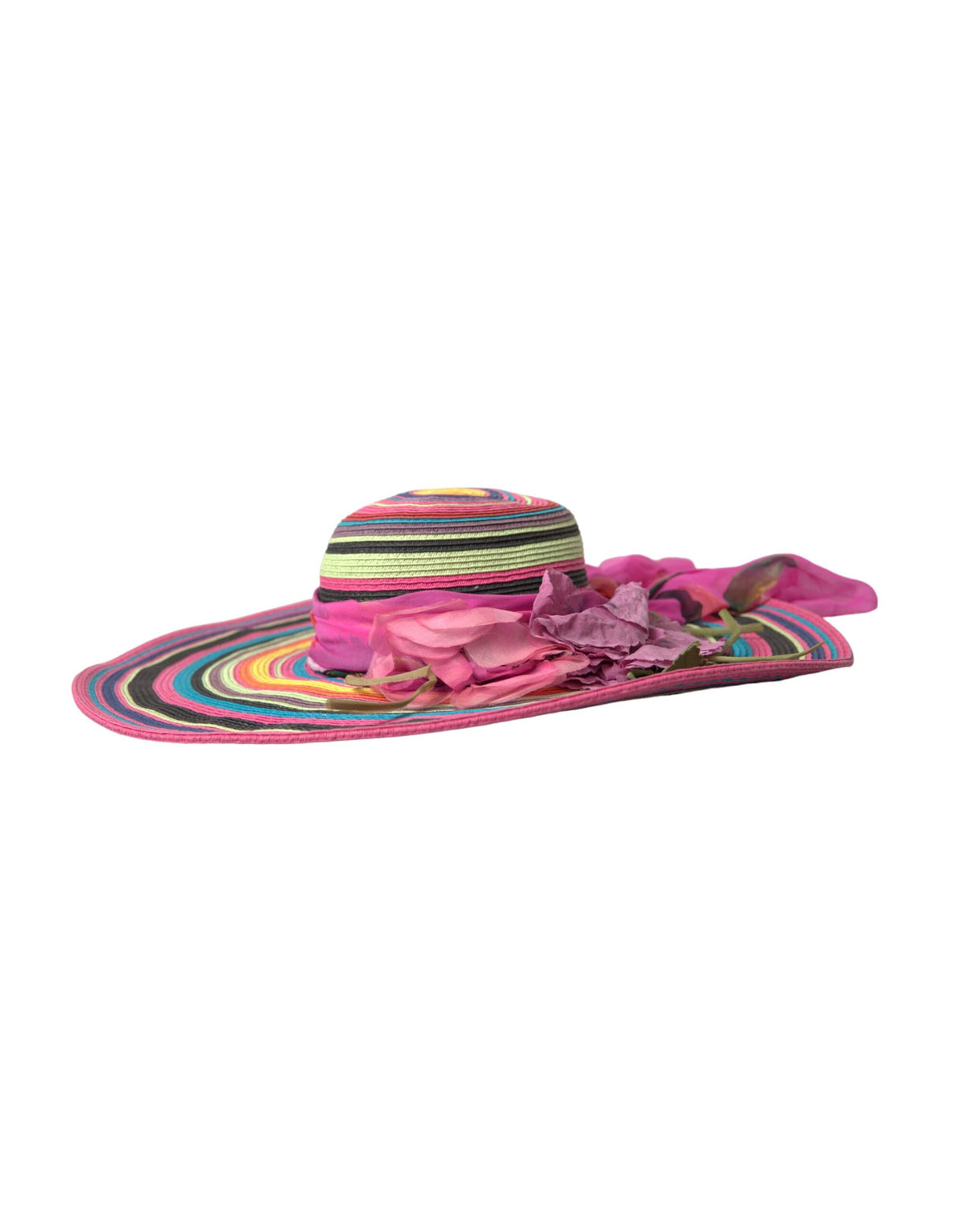 Dolce & Gabbana Fantasy Wide Brim Floppy Hat