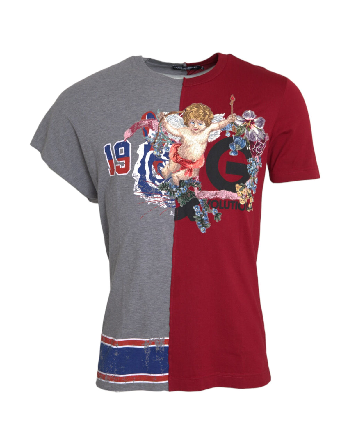 New Dolce & Gabbana Graphic Short Sleeve T-shirt