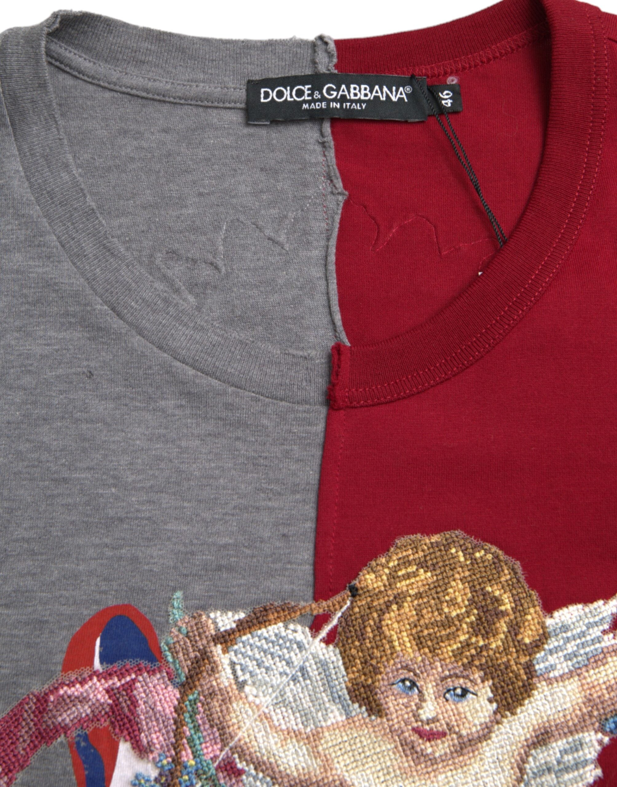 New Dolce & Gabbana Graphic Short Sleeve T-shirt
