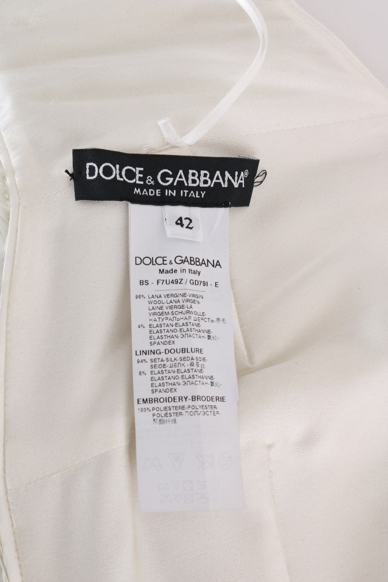 Dolce & Gabbana Multicolor Sequined Stretch Bustier Top - PreLoved & Luxe