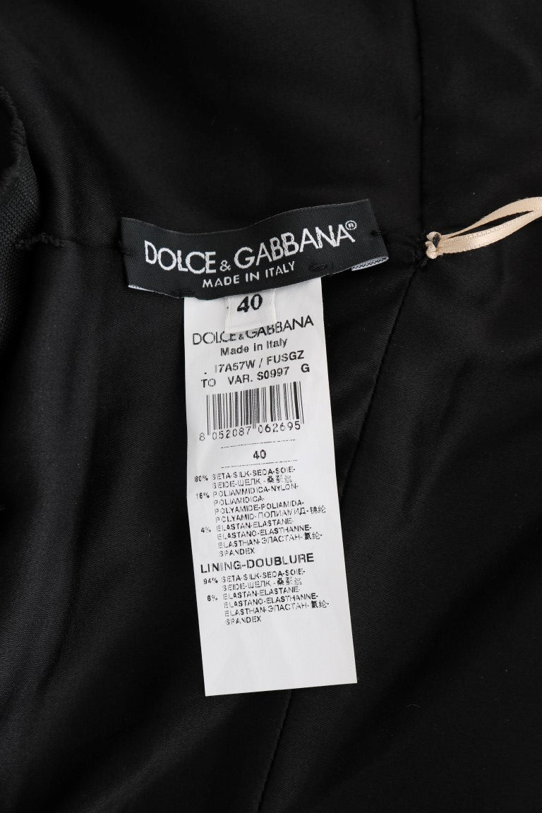 Dolce & Gabbana Gold Silk Stretch Romper Body - PreLoved & Luxe