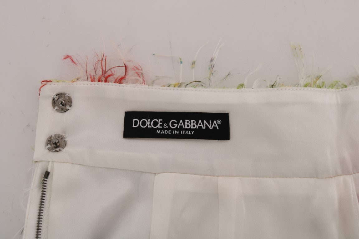 Dolce & Gabbana Floral Patterned Pencil Straight Skirt - PreLoved & Luxe