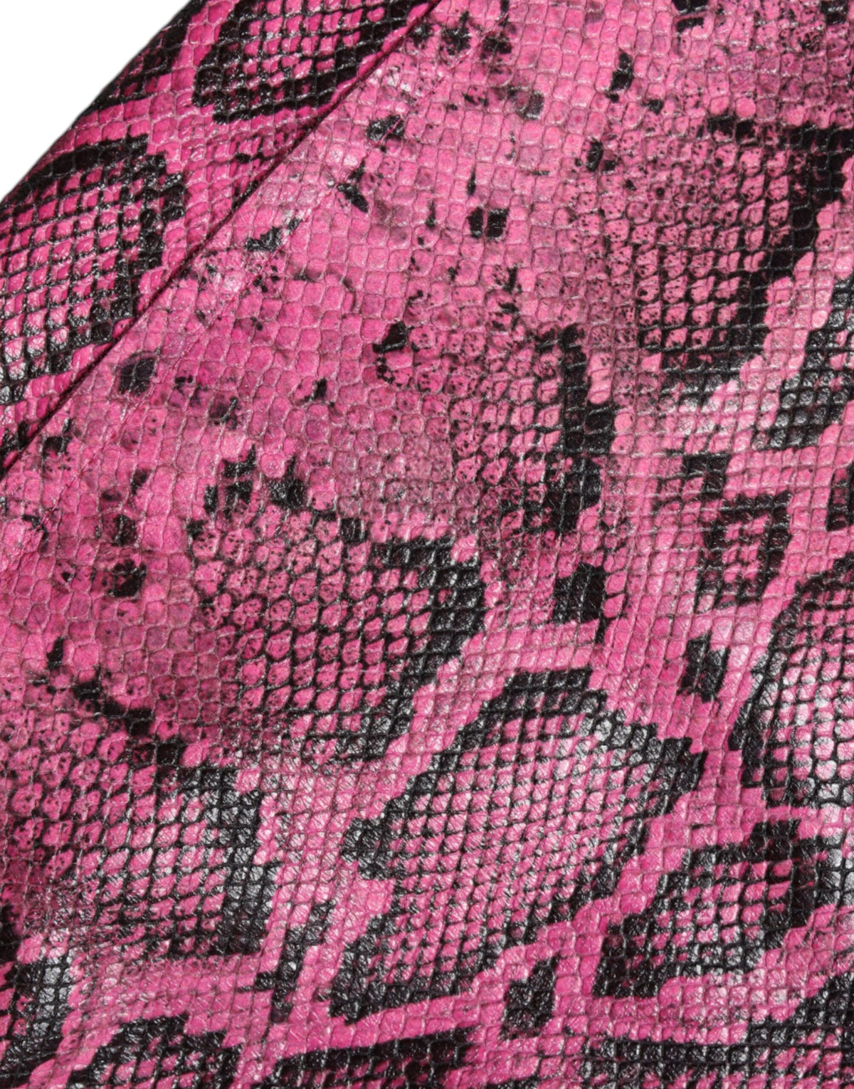 New Dolce & Gabbana Pink Leather High Waist Hot Pants Shorts