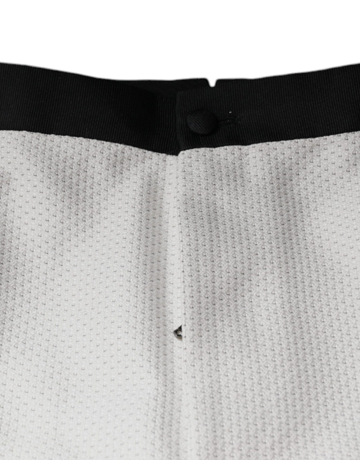 New Dolce & Gabbana White Formal Dress Pants