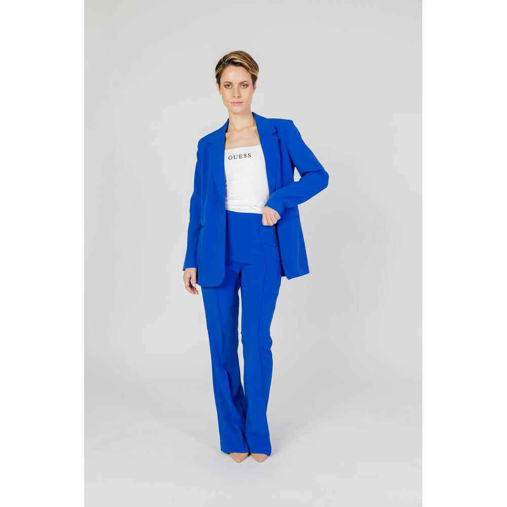 Only Blue Recycled Flared Pants