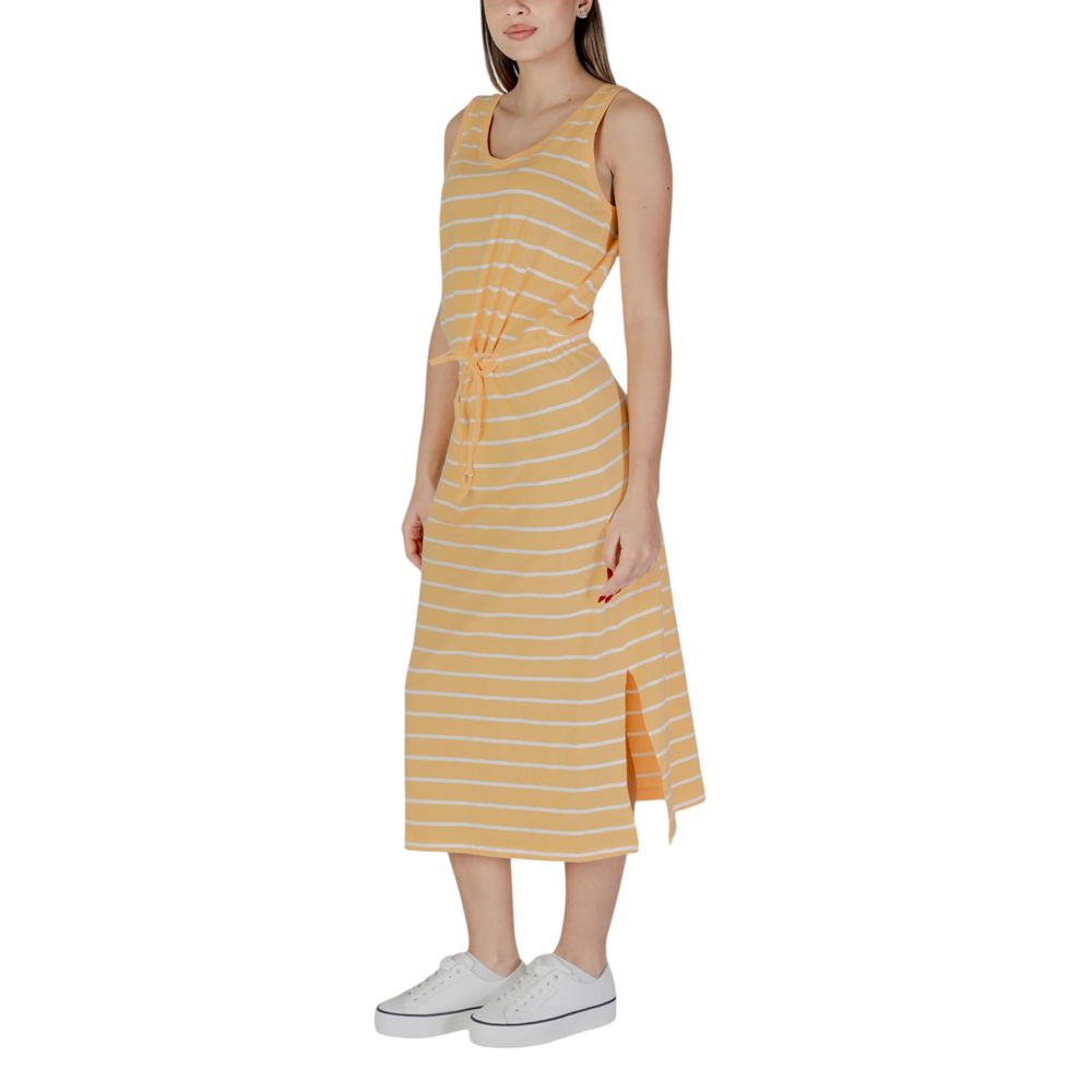 B.Young Multicolor Cotton Long Dress
