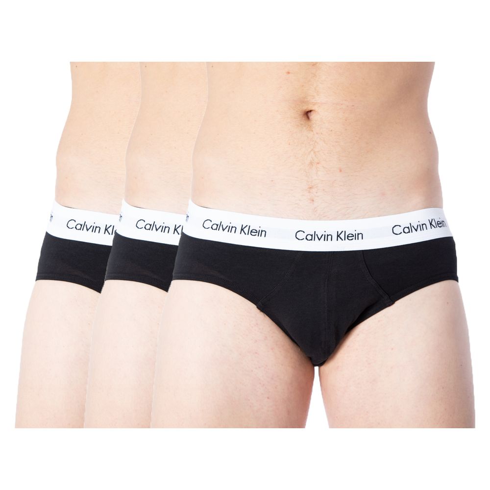 Calvin Klein Underwear Black Cotton Briefs
