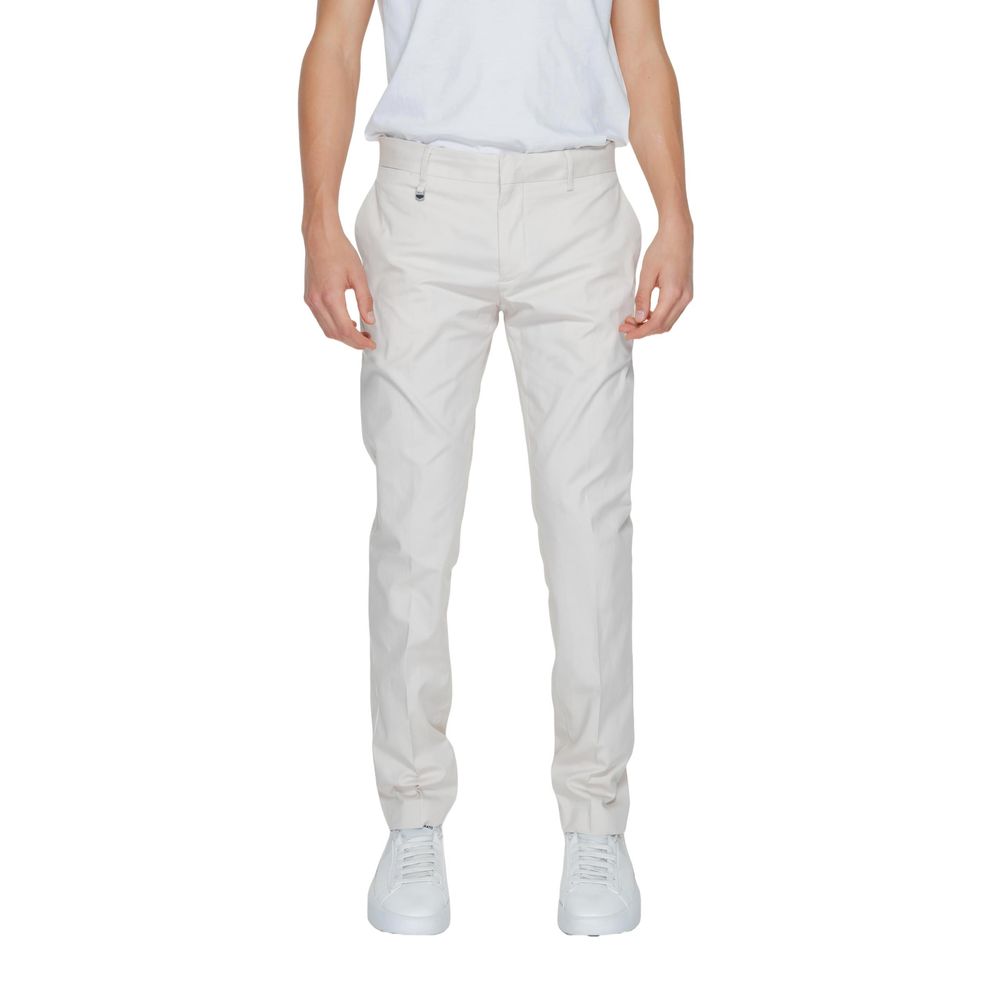 Antony Morato Beige Cotton Dress Pants