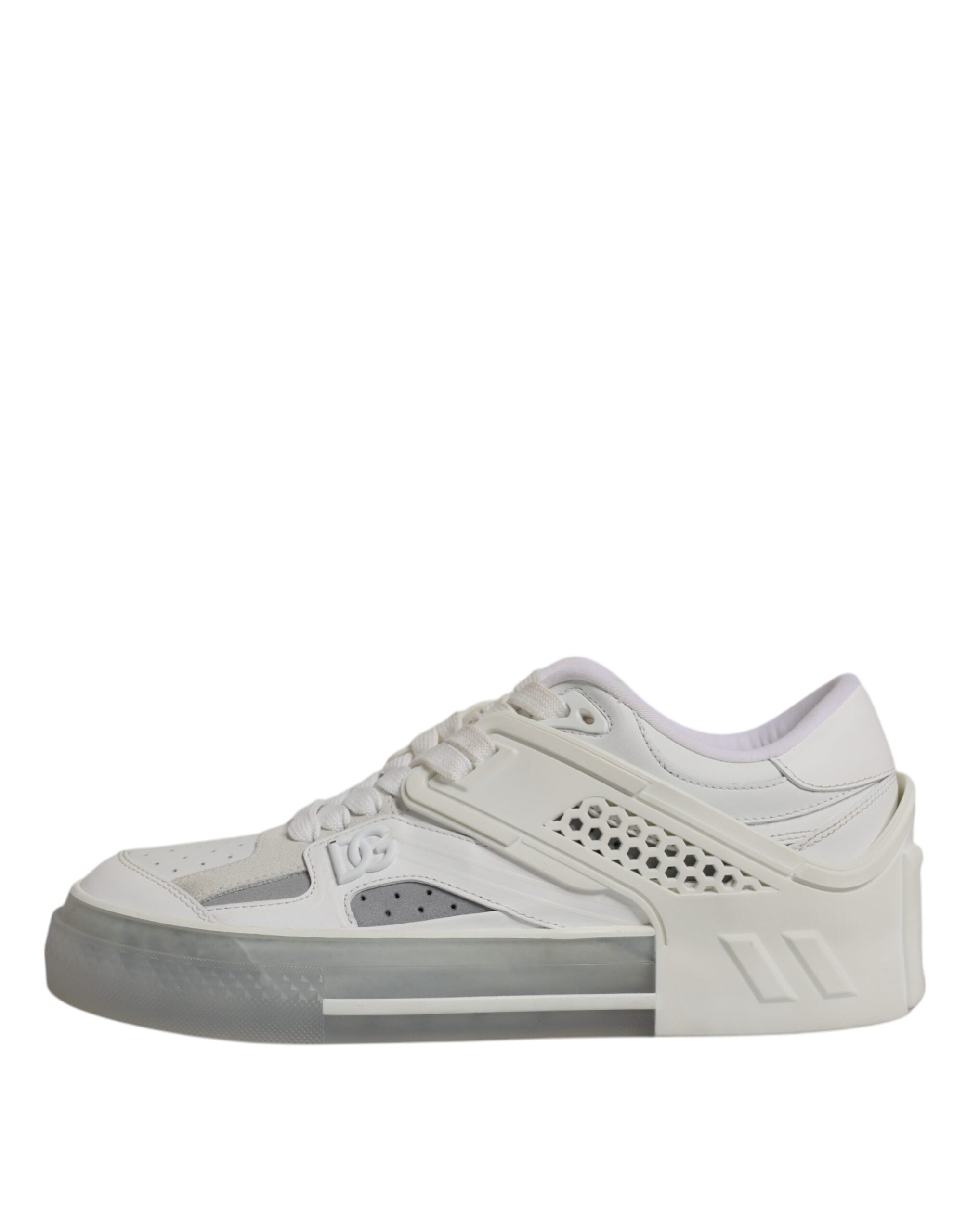 New Dolce & Gabbana White DG Logo CUSTOM 2.Zero Sneakers Shoes