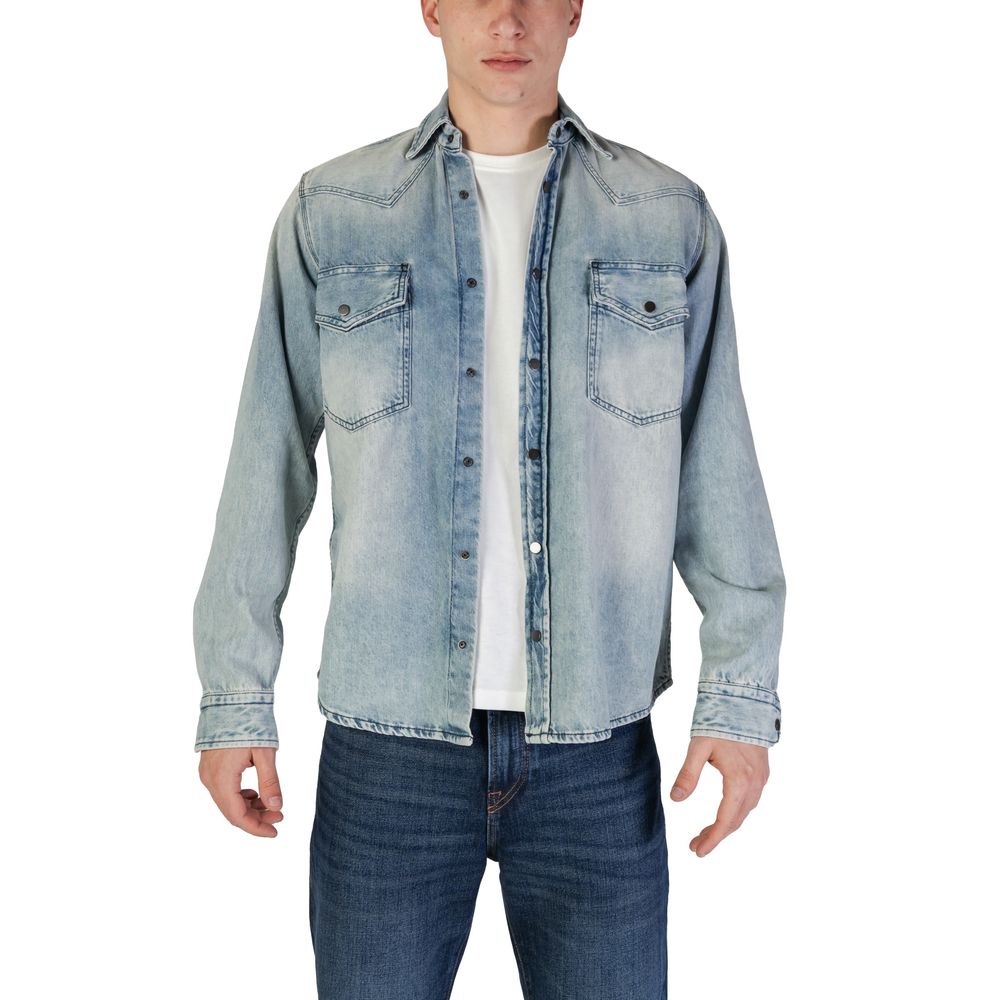Hugo s Light Blue Denim Shirt