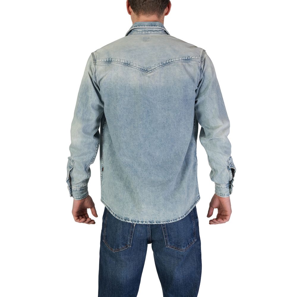 Hugo s Light Blue Denim Shirt