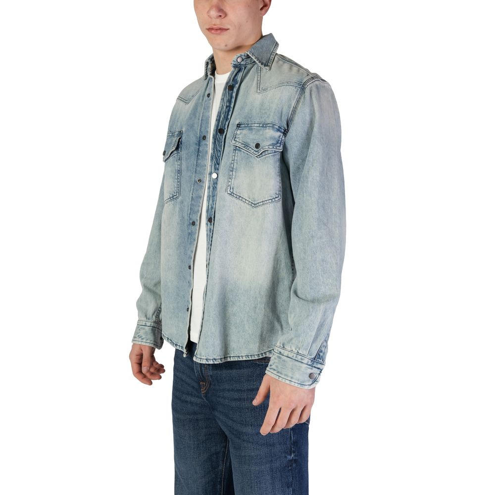 Hugo s Light Blue Denim Shirt