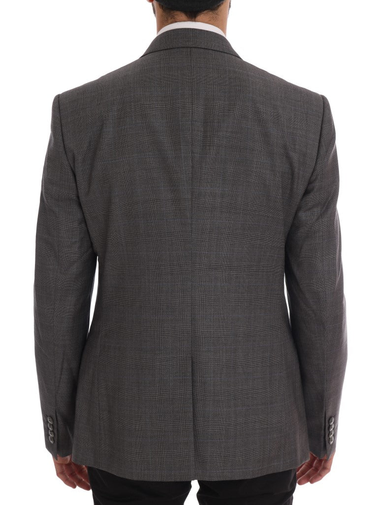 Dolce & Gabbana Gray Wool MARTINI Slim Blazer - PreLoved & Luxe