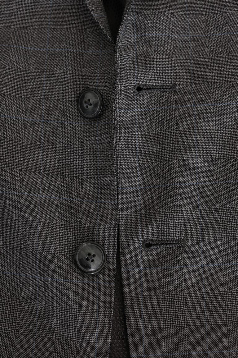 Dolce & Gabbana Gray Wool MARTINI Slim Blazer - PreLoved & Luxe