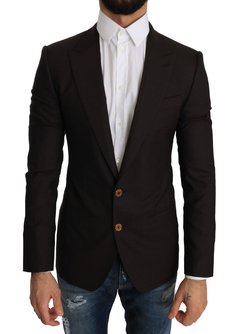 Dolce & Gabbana Brown Wool SICILIA Jacket Coat Blazer - PreLoved & Luxe