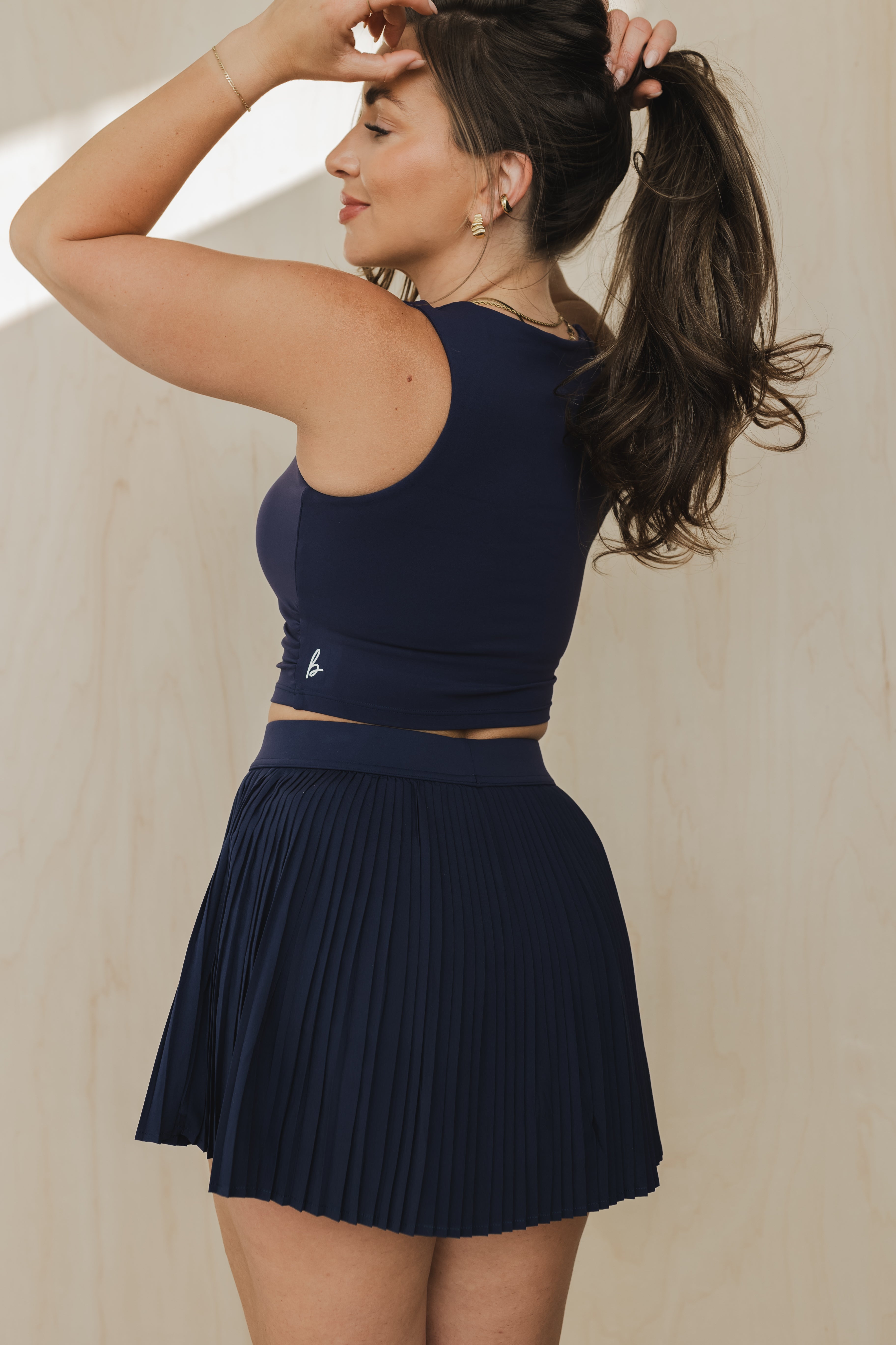 Micro Pleated Skirt