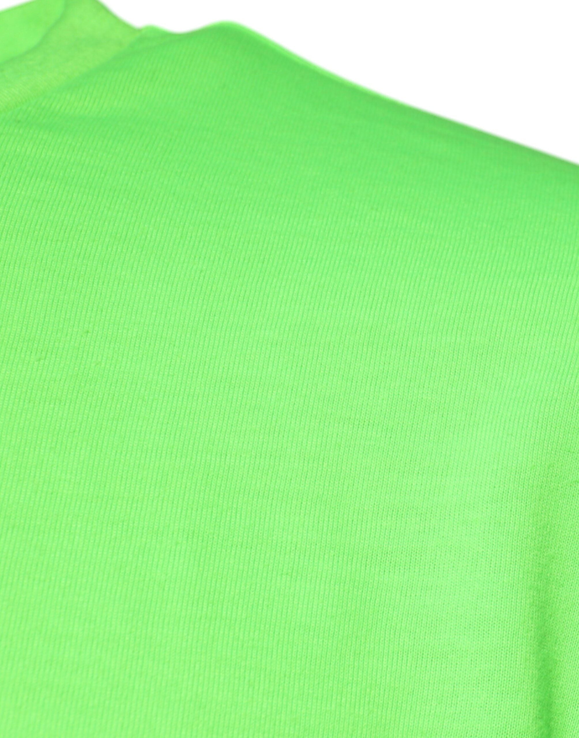 New Dolce & Gabbana Green Logo Crew Neck T-shirt