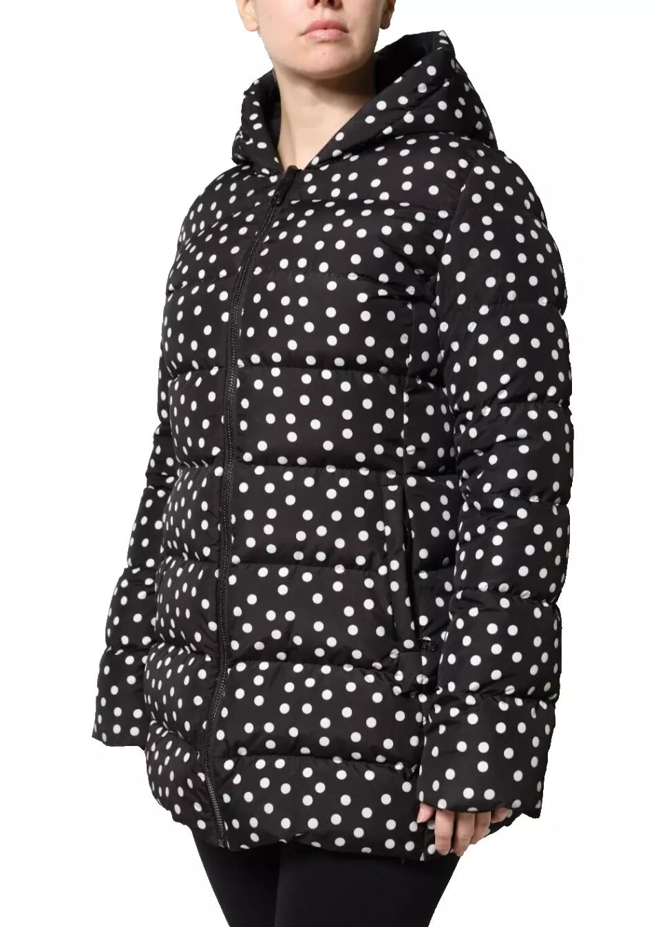 Dolce & Gabbana Black Hooded Reversible Jacket