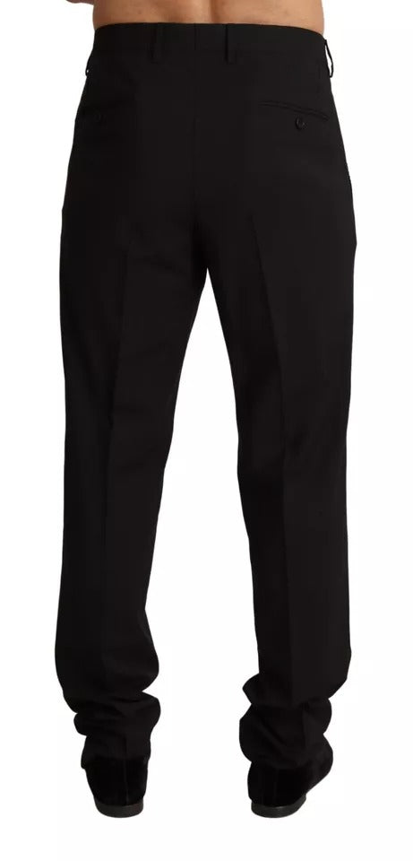 New Dolce & Gabbana Black Dress Formal Skinny Pants